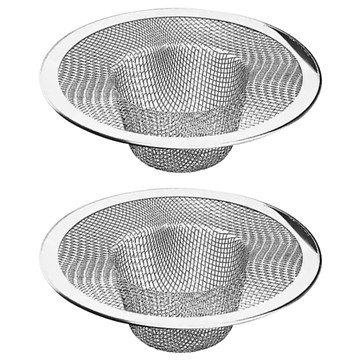 ezHome 家庭生活的達人 不鏽鋼排水網 中(70mm)  1入  2個