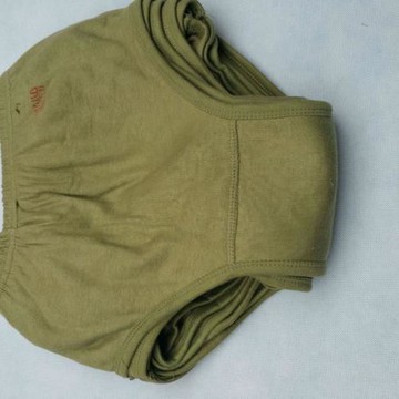 老式短褲 老人寬松內褲 軍黃色內褲 八一褲衩 純棉男士內褲軍工