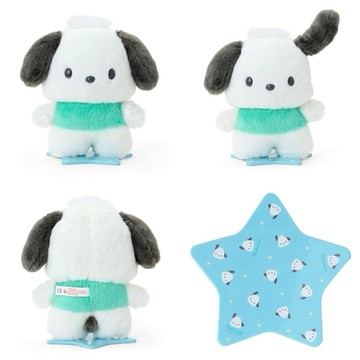 聖誕節快樂🎄【Sanrio三麗鷗家族】磁吸站姿帕恰狗玩偶娃娃(贈送造型背心) 可愛公仔收藏 絨毛小包布偶 帕洽狗包包Q版手辦小娃娃 可愛玩具禮物 兒童娃娃 千元交換禮物 天蠍座生日快樂 女孩送禮推薦