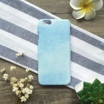 粉藍馬卡龍水彩色鉛筆//原創手機殼-    iPhone, Samsung, oppo