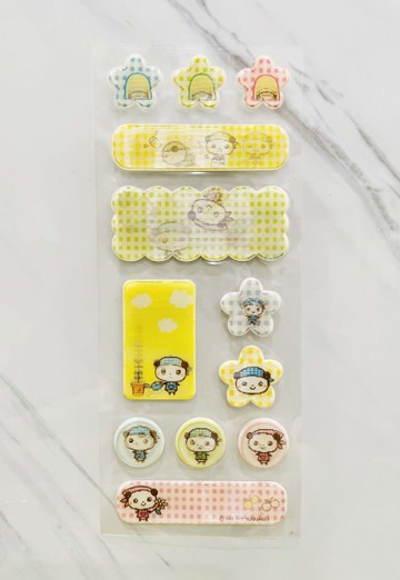 【震撼精品百貨】Chocopanda 麵包師傅廟會園丁熊貓~日本sanrio三麗鷗 麵包師傅廟會園丁熊貓貼紙*18389