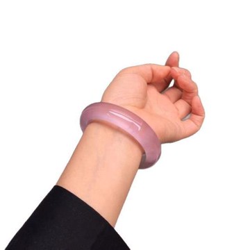 天然粉晶手鐲 粉水晶手鐲 實物拍攝 無ps