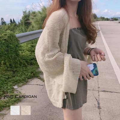 エフシーエムエム カーディガン FCMM FIELD GALLERY KINT CARDIGAN