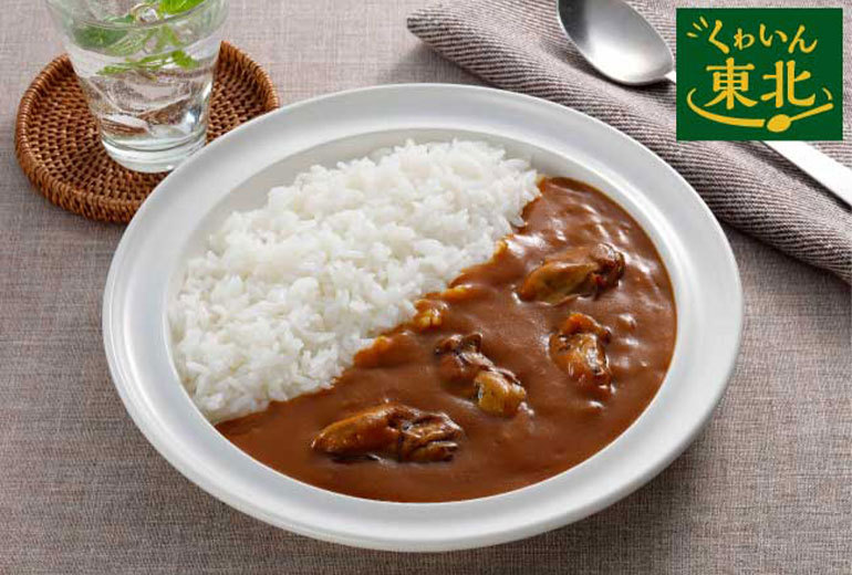 ★ 宮城三陸炙りかきカレー 中辛 180g 24箱セット 送料無料 株式会社やくらいフーズ レトルトカレー お取り寄せグルメ シーフード レトルト食品