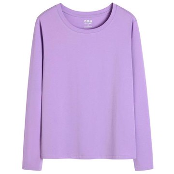 純色長袖T恤女加厚內搭純棉上衣ins潮韓版寬松打底衫2025春秋新款