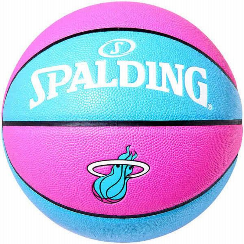 Miami Heat バスケットボールパンツ ピンク スポルディング バスケットボール 7号 ヒート コンポジット