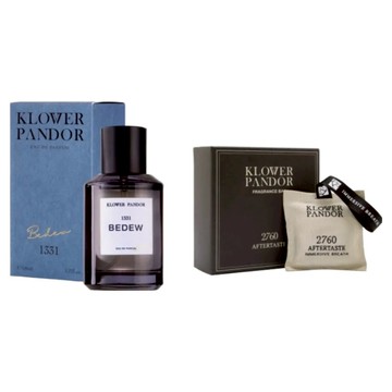 KLOWER PANDOR 輕香日常組 雨後清晨香水 + 茶韻之時空間香氛包 台灣公司貨  1套
