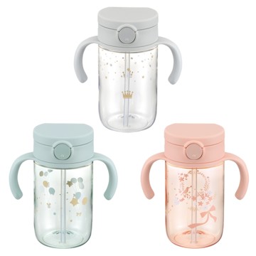 Richell 利其爾 AX系列 幻夢 吸管水杯320ml(3款可選)