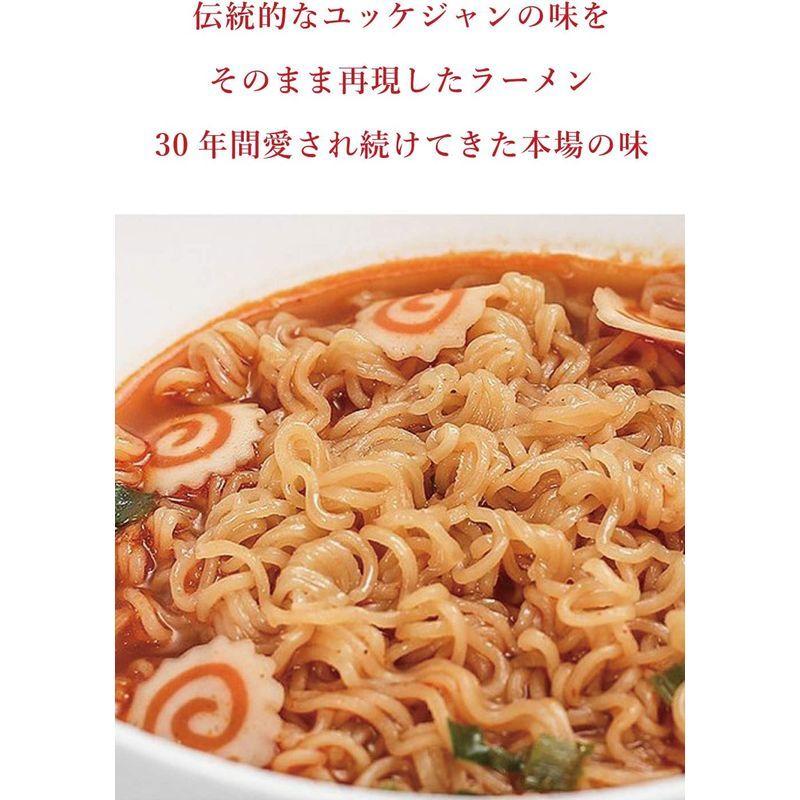 ユッケジャンカップ 86g お得な4食セット お手拭き付 韓国 即席めん 非常食 保存食 韓国ラーメン ??? ???