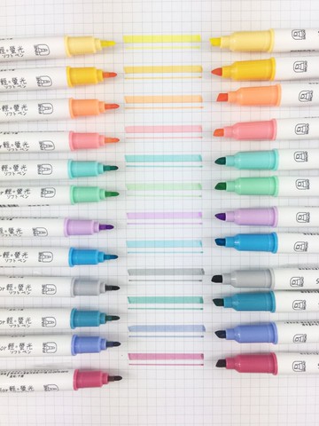 節奏 H-1510 輕色系螢光筆 (柔彩版)