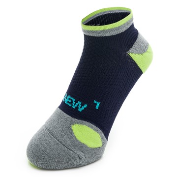 【買7送2】優纖淨運動高機能踝襪-莊園藍(298790287)