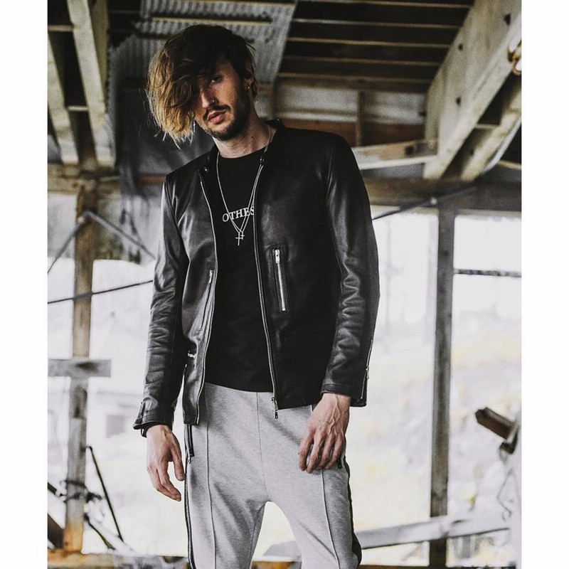 noid シングルライダースジャケット