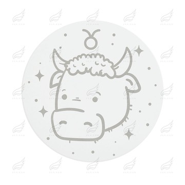 精緻時尚陶瓷吸水杯墊(金牛座)杯墊 陶瓷杯墊 吸水杯墊 可吸水 送禮小物 婚禮小物 企業送禮 紀念品