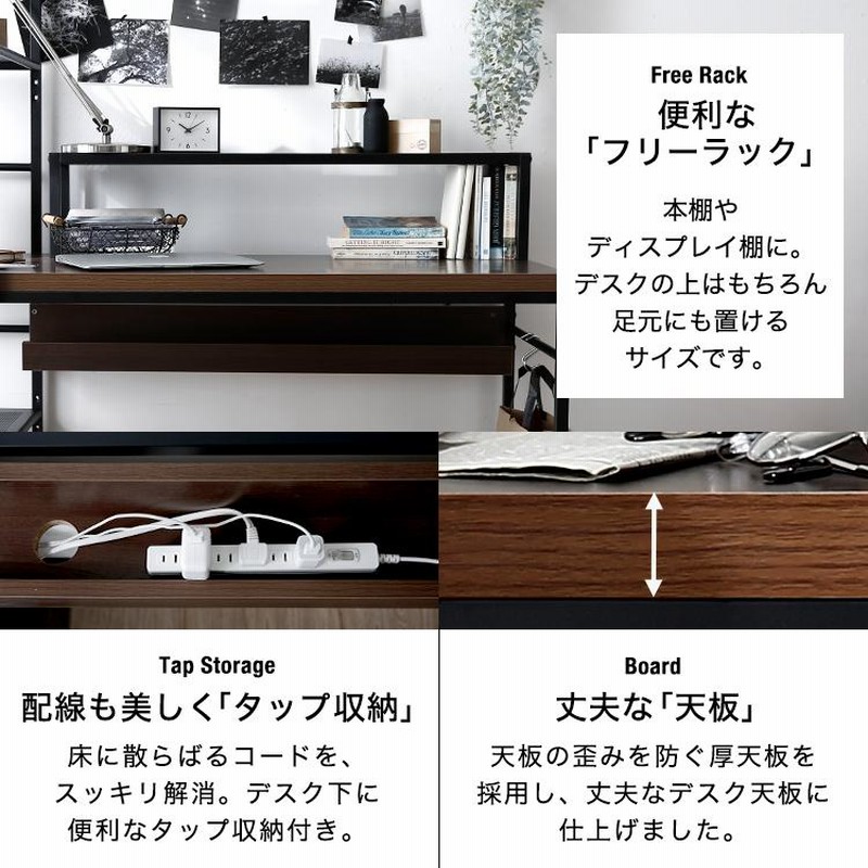 パソコンデスク 幅120cm レギュラー ワークデスク 収納 ラック パソコンデスク 幅120cm レギュラー ワークデスク 収納 ラック
