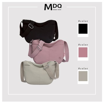 MDQ (訂單金額滿520送錢包)  簡約尼龍大容量斜背包 女包 側背包 肩背包 單肩包 91P016