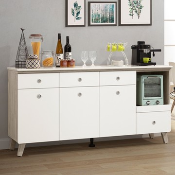 Homelike 喜家居5.3尺岩板餐櫃(2151)-160x41x80cm