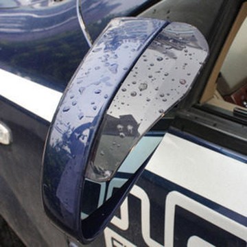 汽車後視鏡雨眉 後視鏡 倒車鏡防雨片 汽車後照鏡 遮雨板 倒車鏡雨擋 車用雨擋 防雨罩 防雨遮擋片 碳纖維 田螺精選