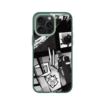 iPhone 15 Pro Max Clear 憂墨綠 - G2 Esports - Samurai Manga