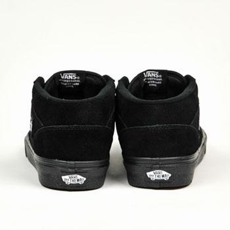 バンズ ハーフキャブ VANS スニーカー ブラック/ブラック USA