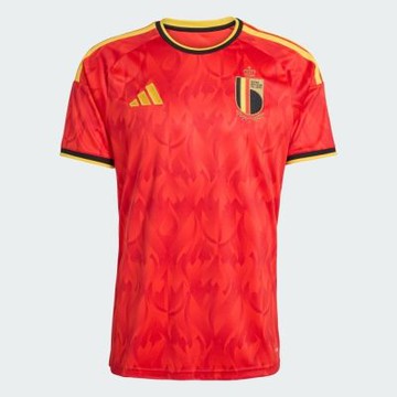 Adidas 愛迪達 Rbfa H Jsy JM8381 男 紅 世界盃 比利時 主場球迷版 短袖球衣