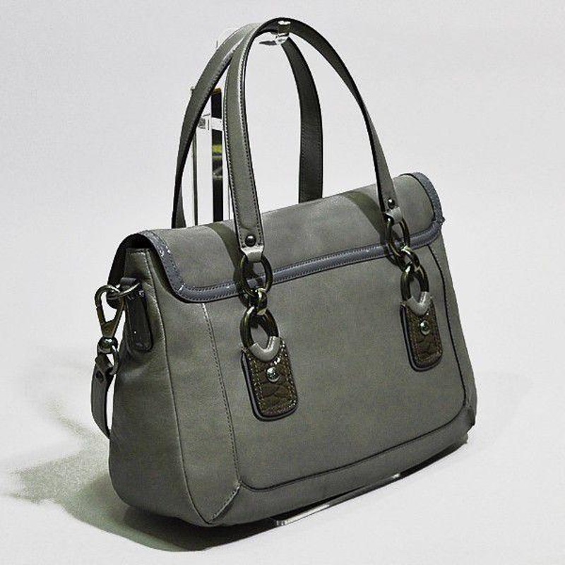 COACH コーチ トートバッグ ショルダーバッグ グレー 総柄 31210