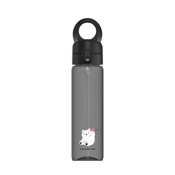 磁吸水壺 AquaStand Tritan 800cc - 附吸管 黑 - 白白日記 Darylhochi - I can hear you