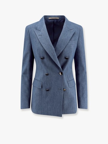 J-parigi denim blazer with lurex effect - TAGLIATORE - gender_Woman