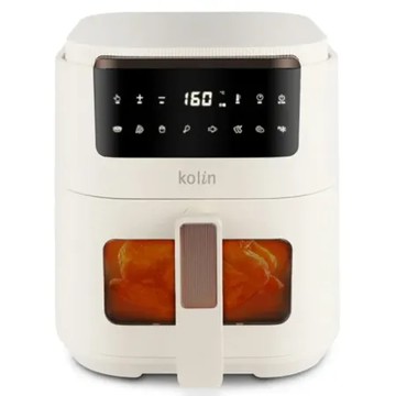 Kolin 歌林 5L 觸控透視旋風輕油養生氣炸鍋 KNJP-SD2063