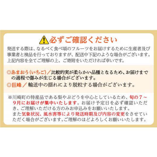 ふるさと納税 福岡県 川崎町 季節の フルーツ を 年５回 お届け します！