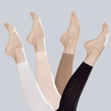 芭蕾舞緊身衣 60D 九分連褲襪女孩薄款舞蹈打底褲女兒童舞蹈絲襪練習舞蹈緊身衣