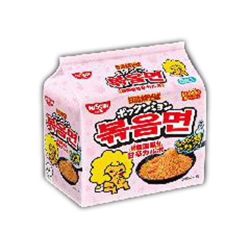 日清食品 日清焼そば ポックンミョン 韓国風甘辛カルボ 5食パック×6個入