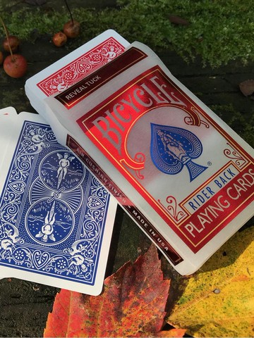 匯奇撲克 BICYCLE REVEAL TUCK 變幻牌 進口收藏撲克牌 魔術道具