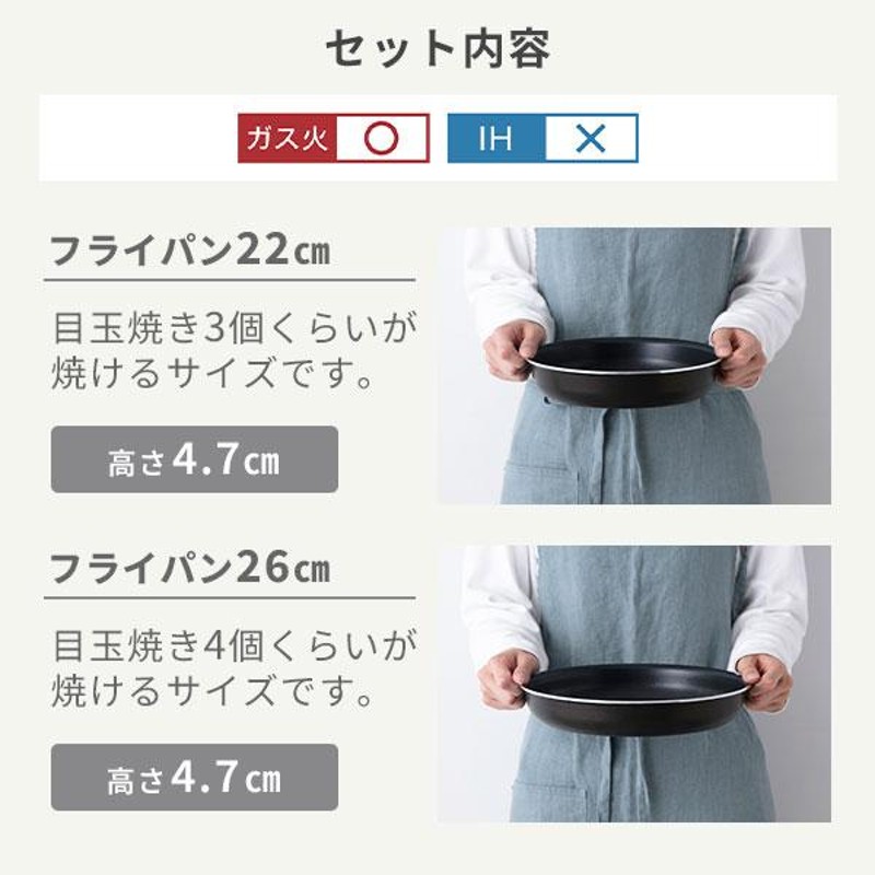 ティファール T-FAL インジニオ・ネオ フレンチロースト セット6 L16690 ガス火専用 取っ手が取れる 取っ手の取れる 収納 片手鍋 なべ  フライパン ブラウン | LINEブランドカタログ