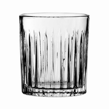 Utopia 英國 London玻璃杯(豎紋330ml) / 水杯 茶杯 咖啡杯 可機洗 洗碗機可洗