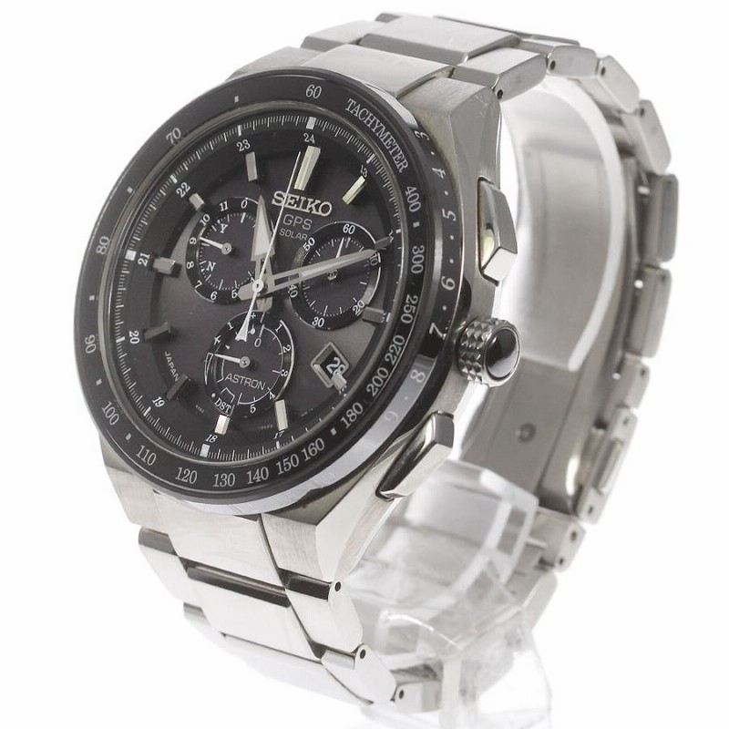 セイコーアストロンエグゼクティブライン黒文字盤チタンモデルSBXB129