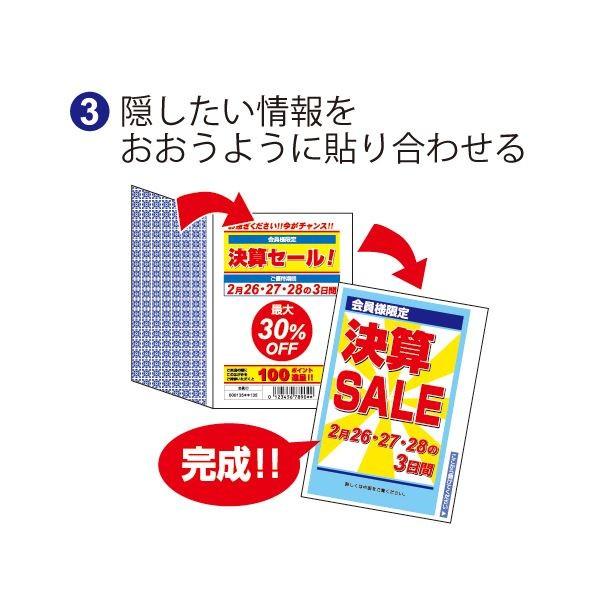 (まとめ) ヒサゴ マルチプリンタ帳票簡易個人情報保護はがき A4 2面 BP2047 1冊(20シート) 〔×10セット〕