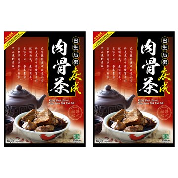 巴生後街 慶成全素肉骨茶包  70g  2包