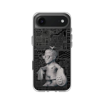 iPhone Air Clear Case（相機按鈕） 透明 - KID - 野人公仔