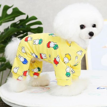 狗狗衣服春夏裝睡衣泰迪比熊博美小型犬寵物春夏季四腿居家服薄款