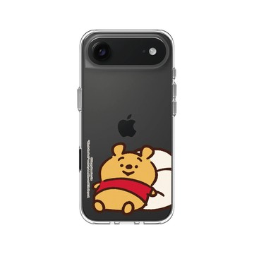 iPhone Air Clear Case（相機按鈕） 透明 - 迪士尼-小熊維尼 Disney Winnie The Pooh - 插畫家系列(卡娜赫拉) - 懶洋洋維尼