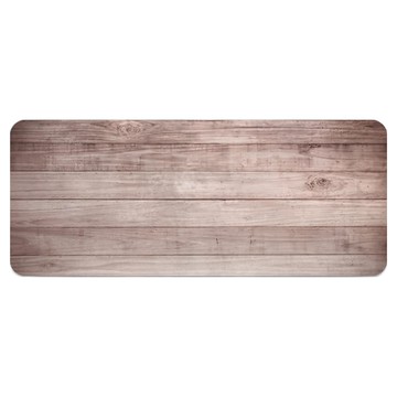 QIDINA 特大加厚仿真滑鼠墊/背景桌墊  復古木紋  1個