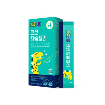 Nutrione Coco Calcium, Zinc, Vitamin D Jelly 10 Sticks (10-day supply)