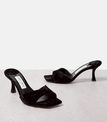 Jimmy Choo Skye 70 velvet mules