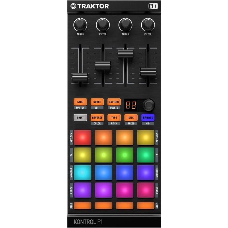 Native Instruments DJコントローラ TRAKTOR KONTROL F1