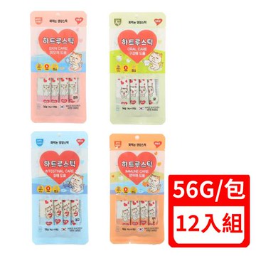 哈特魯肉泥系列 (14g x 4條)X(12入組) (貓零食/貓肉泥/貓泥條/貓條)