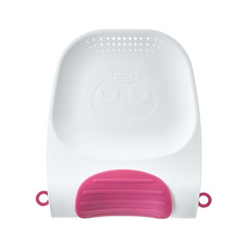 KAMKKO 卡姆科 幼兒吸盤洗髮枕頭 適用於36個月以上的嬰兒  粉色  1個