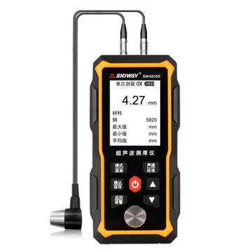 深達威超聲波測厚儀 高精度銅玻璃鋼板金屬電子測厚儀 SW-6510S{鑫弘-工葉電器}可開發票