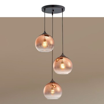 E27 電鍍玫瑰金吊燈 B51-53-12-3292