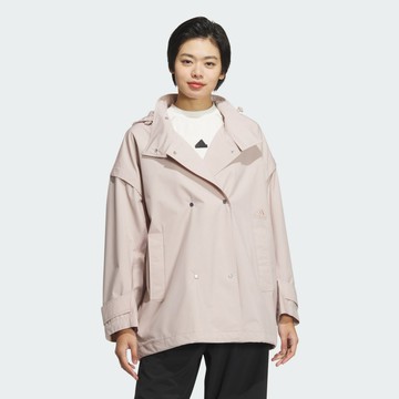 adidas LUXFLOW 連帽風衣外套 女 JG8165 官方直營