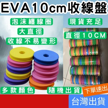 (釣具專區+台灣庫存快速出) EVA 線軸 線盤 直徑10cm 圓海綿 纏線板 收納板 線軸線盤 釣蝦 主線圈 母線收納